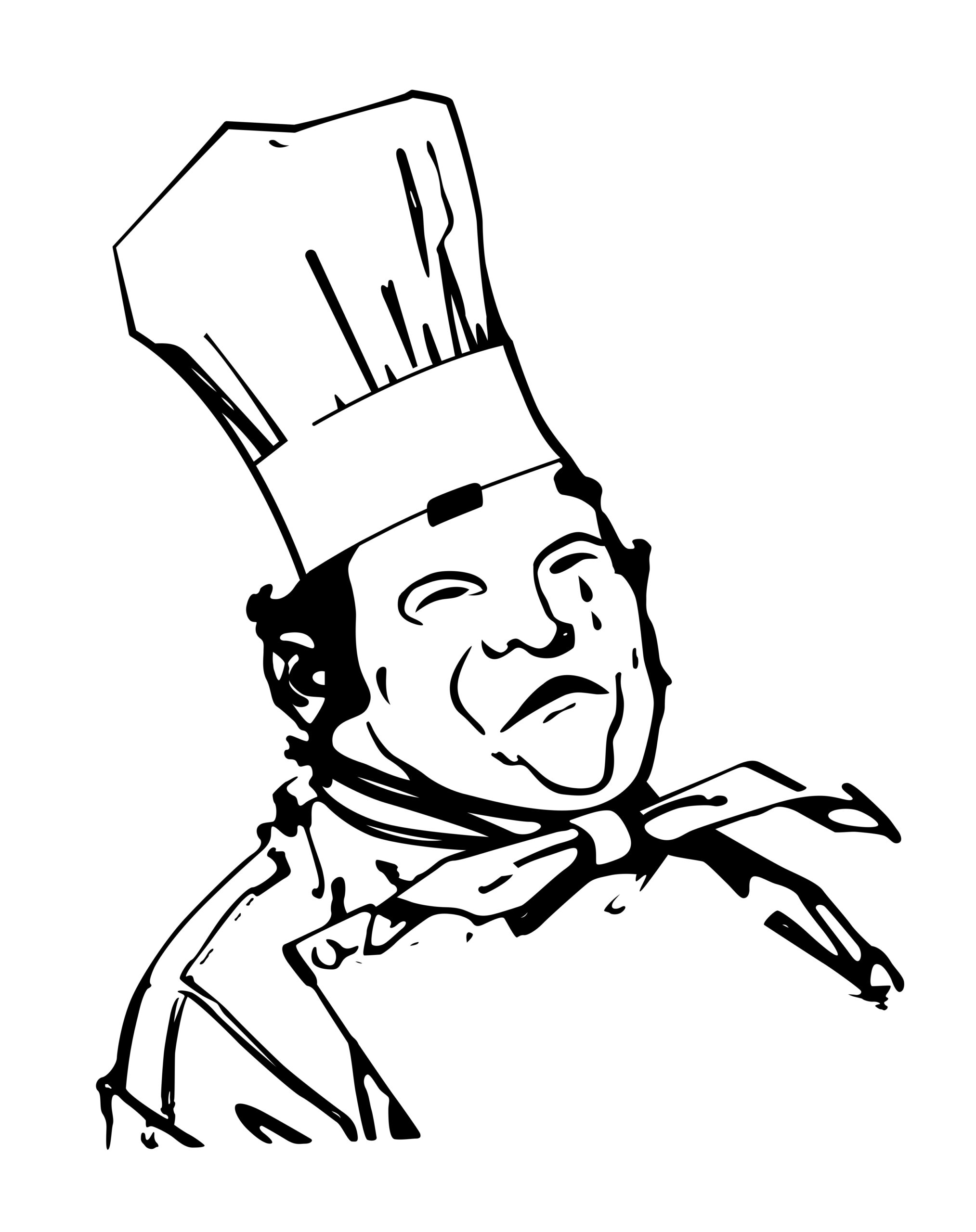 Baker at work